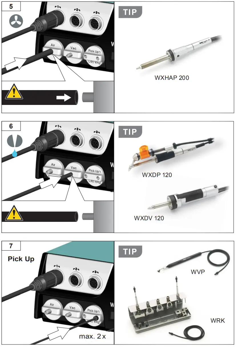 Weller WXR 3 3 Channel Power Unit - Starting up1