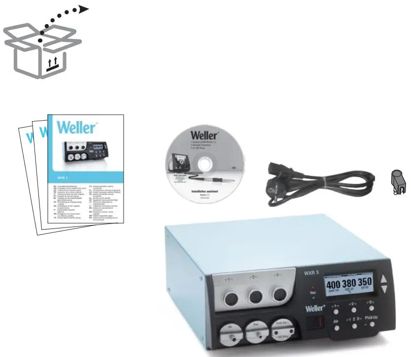 Weller WXR 3 3 Channel Power Unit - fig2
