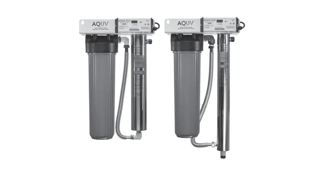Aqua Flo Aquv-12r2, Aquv-20r2 Ultraviolet Disinfection System Owner's Manual Aqua Flo Aquv-12r2, Aquv-20r2 Ultraviolet Disinfection System Owner's Manual