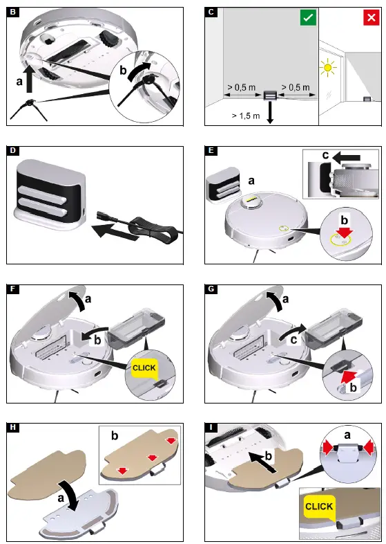 K RCHER RCV 3 Robot Vacuum Cleaner fig-2