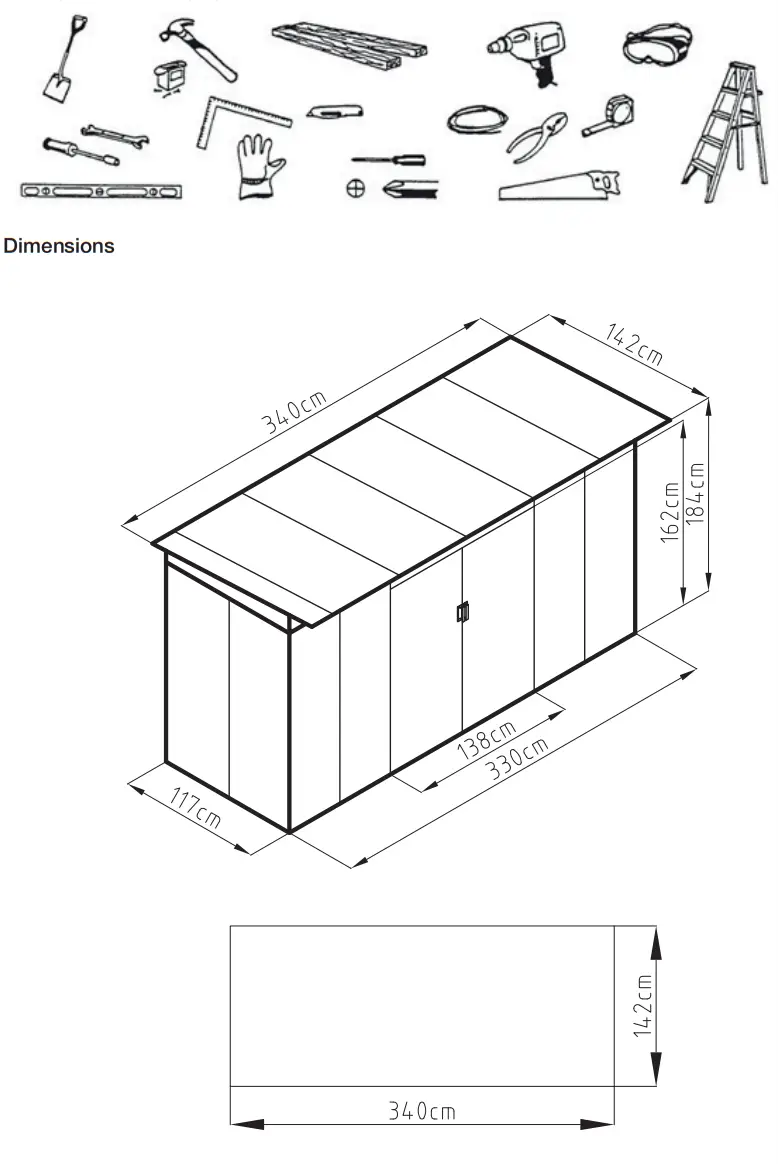 G21 GRAH 483 Garden House - Tools
