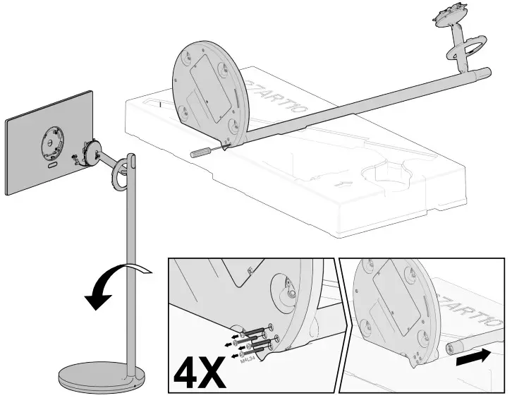LG ART10 StanbyME Wireless LCD TV - box packaging