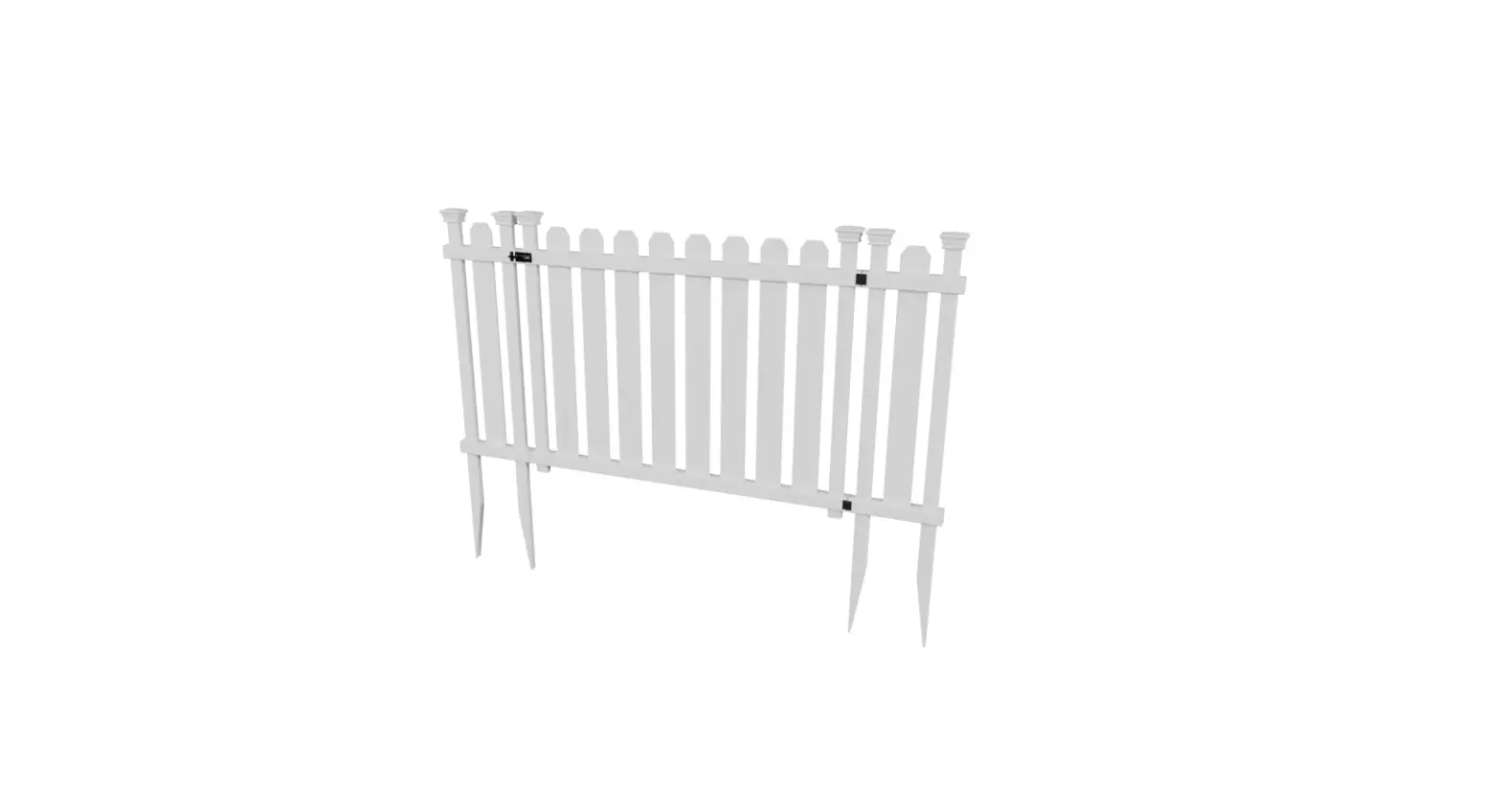 Zippity Zp19070 Bella Puppy And Garden Vinyl Gate Kit Instruction Manual