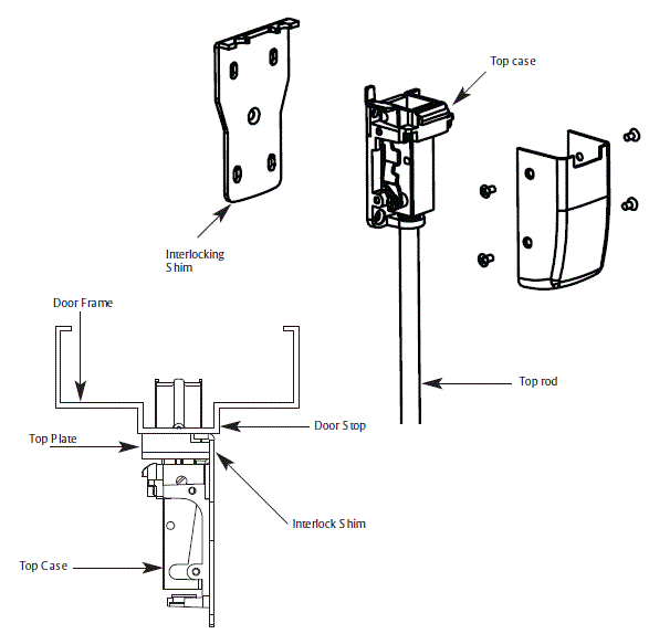 SARGENT-12-FM8700-Surface-Vertical-Rod-Exit-Device-fig-7