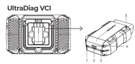 TOPDON UltraDiag 2 in 1 Diagnostic Scanner and Key Programmer - fig