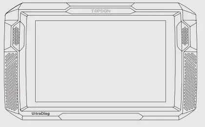 TOPDON UltraDiag 2 in 1 Diagnostic Scanner and Key Programmer