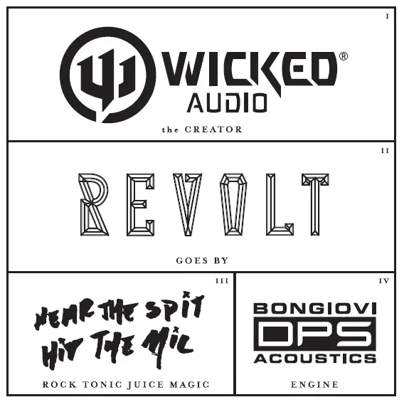 Wicked Audio Revolt Wired Headphone