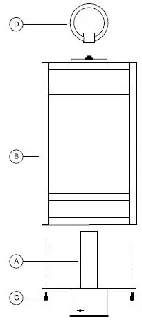 PROGRESS-LIGHTING-P540105-31M-1-Light-Matte-Black-Clear-and-Etched-Glass-Modern-Craftsman-Outdoor-Post-Light-01