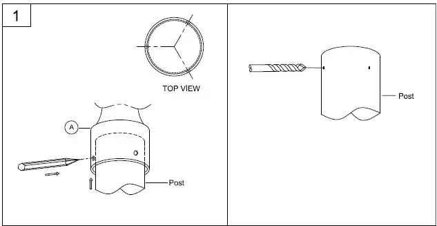 PROGRESS-LIGHTING-P540105-31M-1-Light-Matte-Black-Clear-and-Etched-Glass-Modern-Craftsman-Outdoor-Post-Light-03