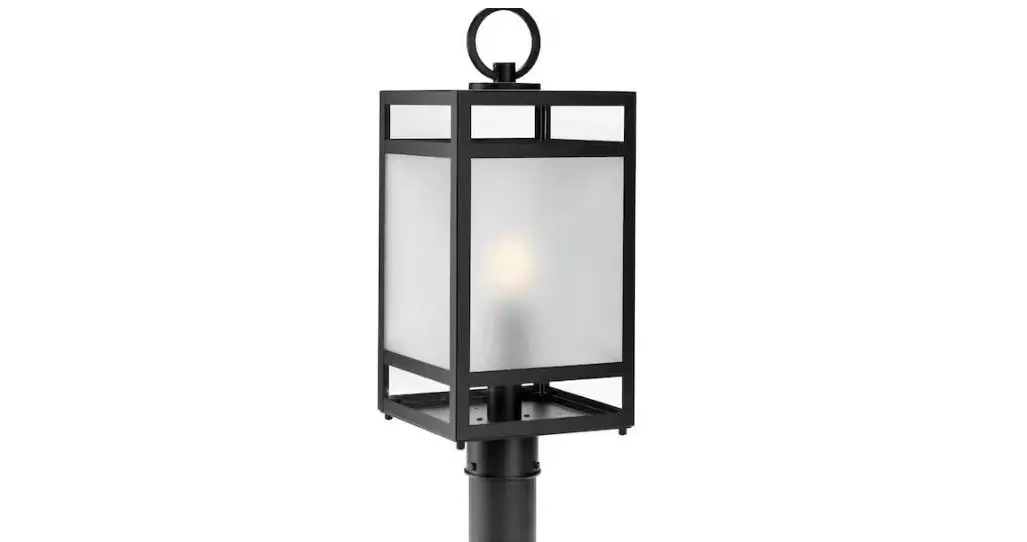 Progress Lighting P540105-31m 1 Light Matte Black Clear And Etched Glass Modern Craftsman Outdoor Post Light Instruction Manual Progress Lighting P540105-31m 1 Light Matte Black Clear And Etched Glass Modern Craftsman Outdoor Post Light Instruction Manual