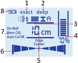 JOY-iT JT-Line01 Cable Locator and Wall Scanner A2