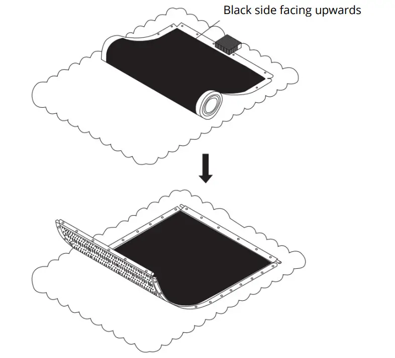 VAVA VA-LTS005 Adjustable ALR Screen - black side