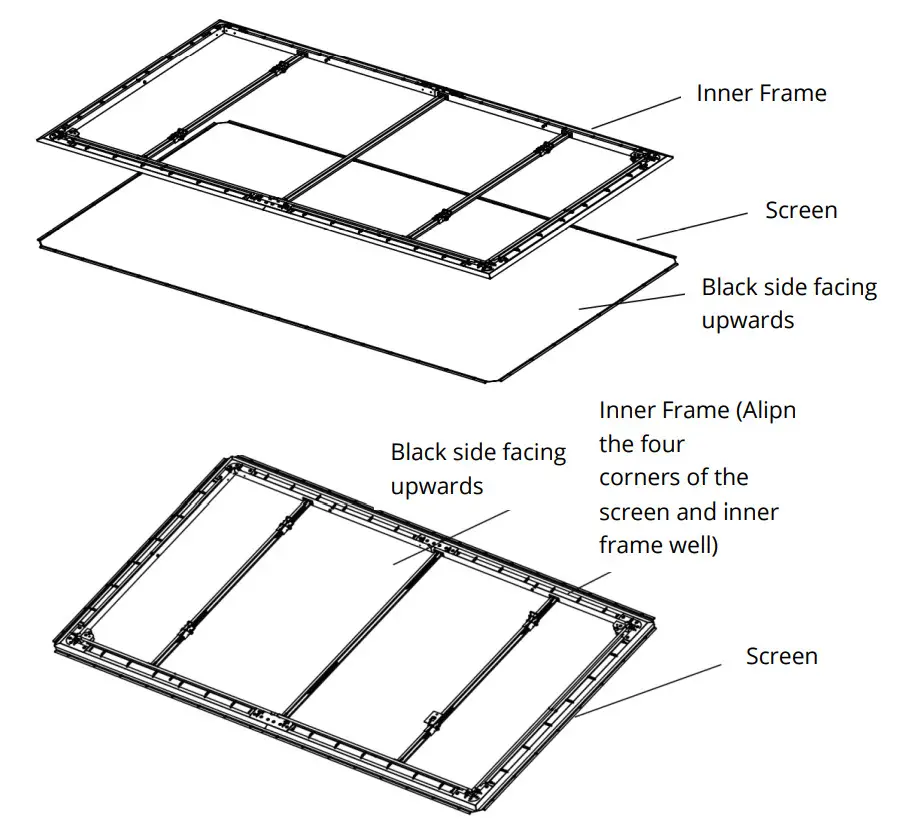 VAVA VA-LTS005 Adjustable ALR Screen - screen