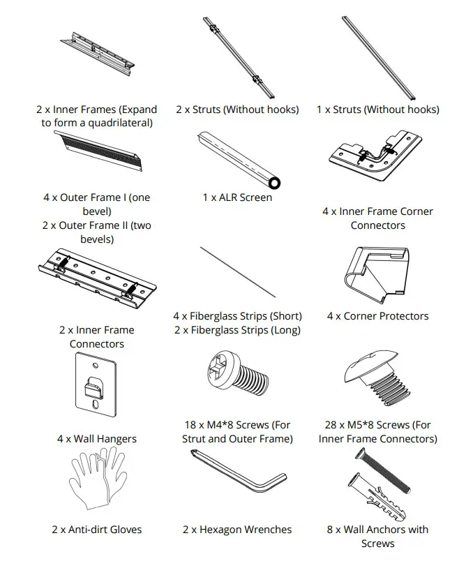 VAVA VA-LTS005 Adjustable ALR Screen - tool