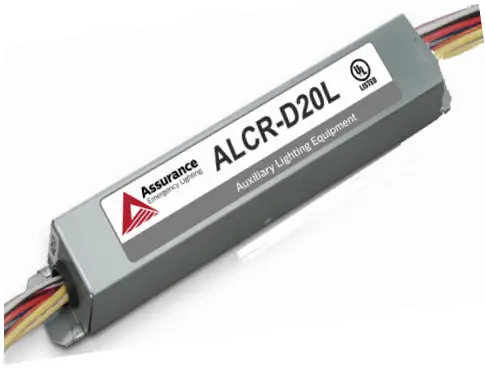 Emergency Lighting ALCR-D20L 20amp Emergency Lighting Control Device