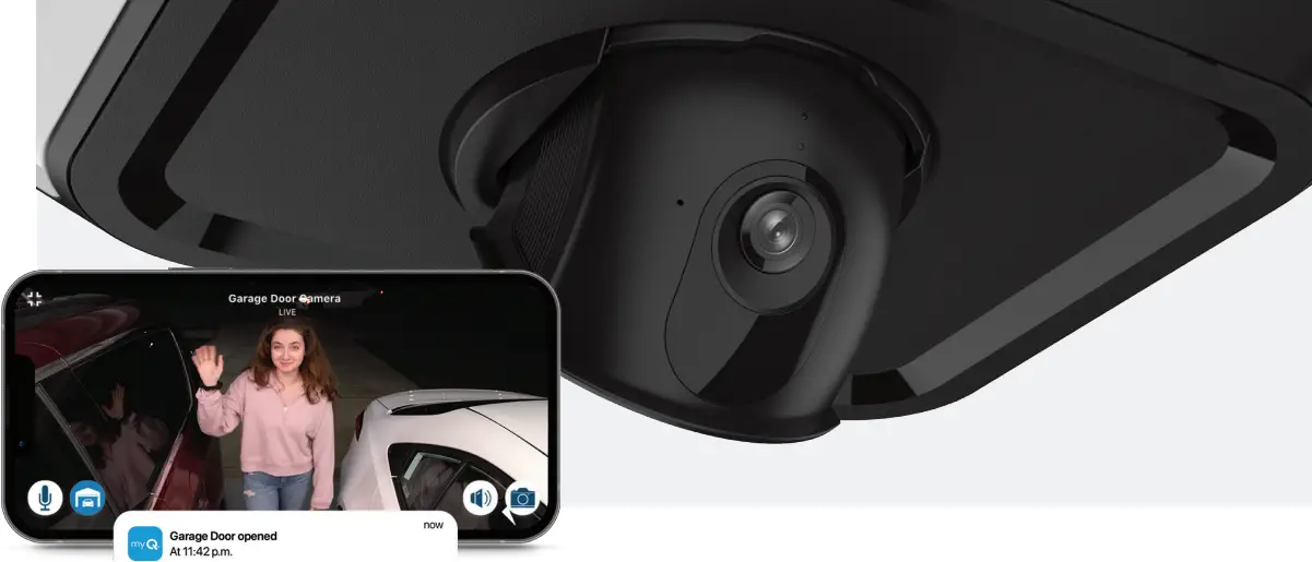 LiftMaster 84504R Secure View Smart Garage Opener with Built-in Camera 2