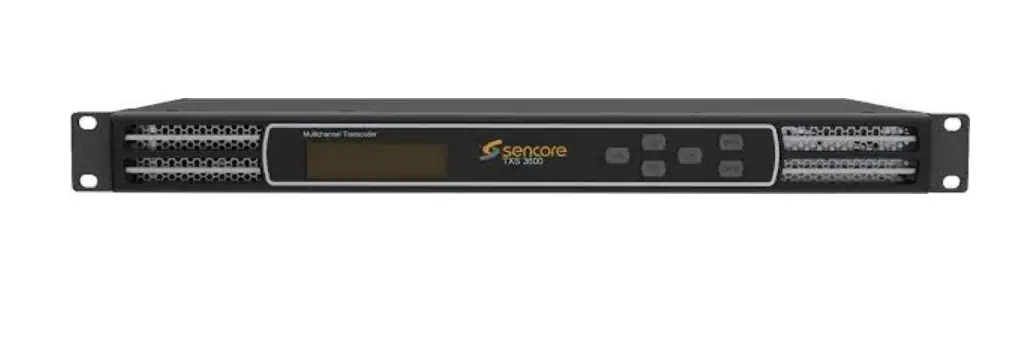 Sencore Txs 3600 High Density Transcoder User Guide