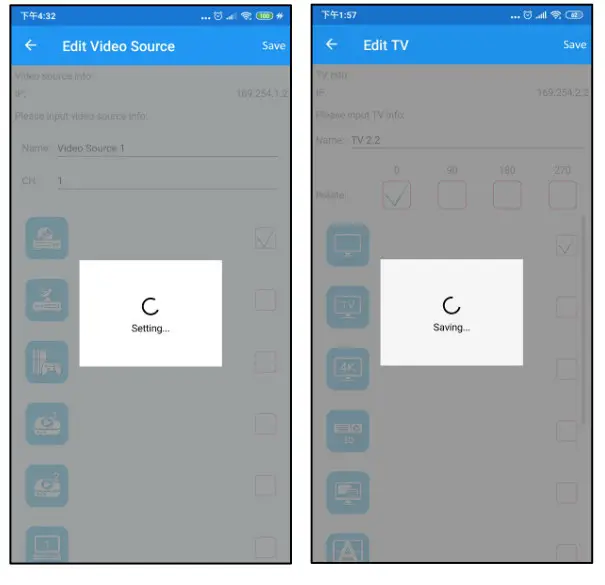 Apps Video Wall Control II App for Android - Transmitters 15