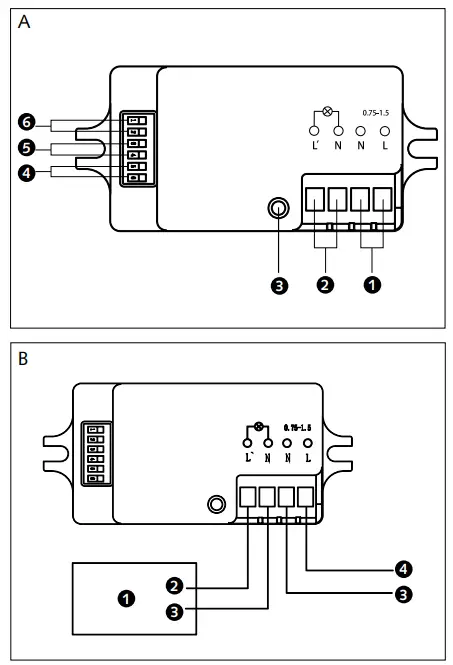 99 720 13-15 Malmbergs Breda LED - fig 1