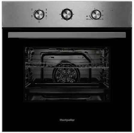 MontPellier MSFO59X, MSF059B Built In 59 Liter Single Fan Oven - Featured Image