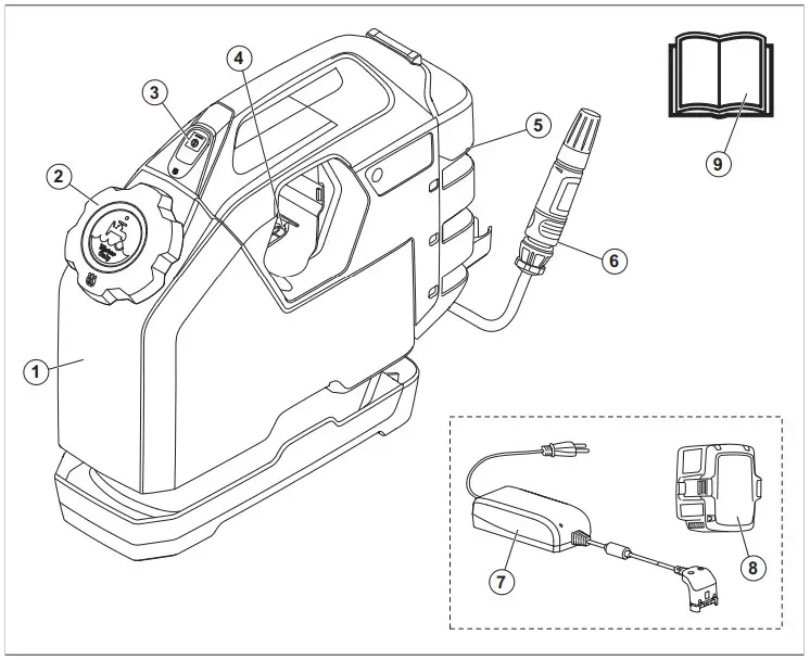 Husqvarna WT 15i Water Tank - Product overview