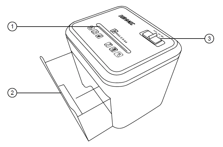 DURONIC-PS132-Mini-Desktop-Paper-Shredder-FIG- (1)
