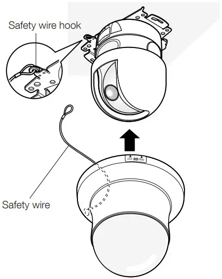 i PRO WV QCD100 Ceiling Mount Bracket - mounting bracket 1