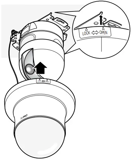 i PRO WV QCD100 Ceiling Mount Bracket - mounting bracket 2