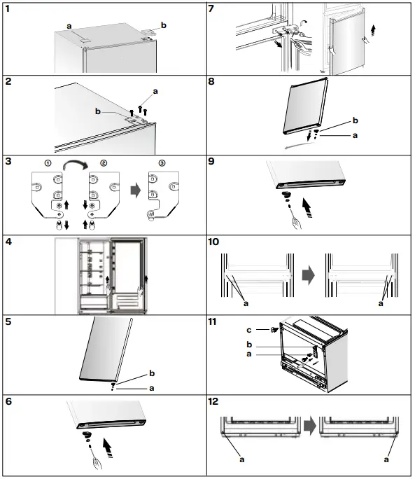 INVENTUM KV1781B Refrigirator with Freezer-fig2