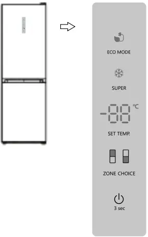 INVENTUM KV1781B Refrigirator with Freezer-fig7