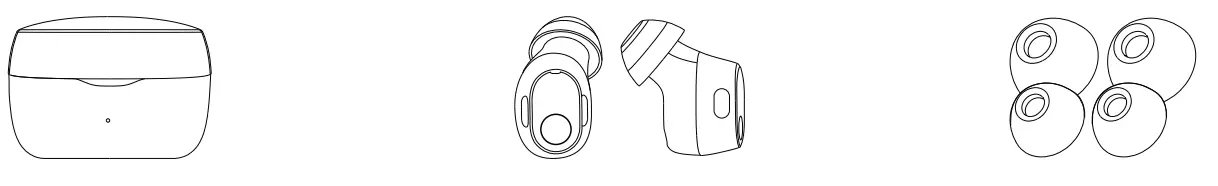 Baseus Bowie WM02 True Wireless Earphones - Package Including