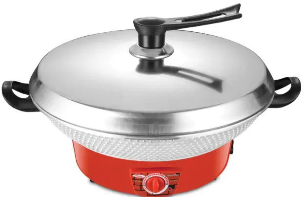 PowerPac PPEC815 Electric Wok and Multi Cooker