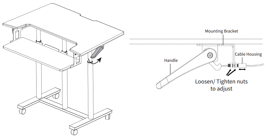 V I V O-CART-V06A-Black-Mobile-Computer-Workstation-fig-20