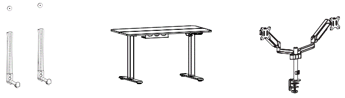 V I V O-CART-V06A-Black-Mobile-Computer-Workstation-fig-22