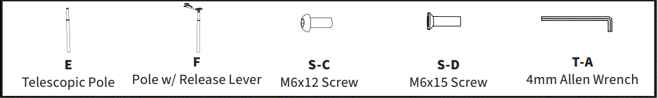 V I V O-CART-V06A-Black-Mobile-Computer-Workstation-fig-9