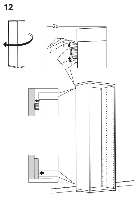 IKEA BESTÅ Storage Combination with Doors - Fig 10