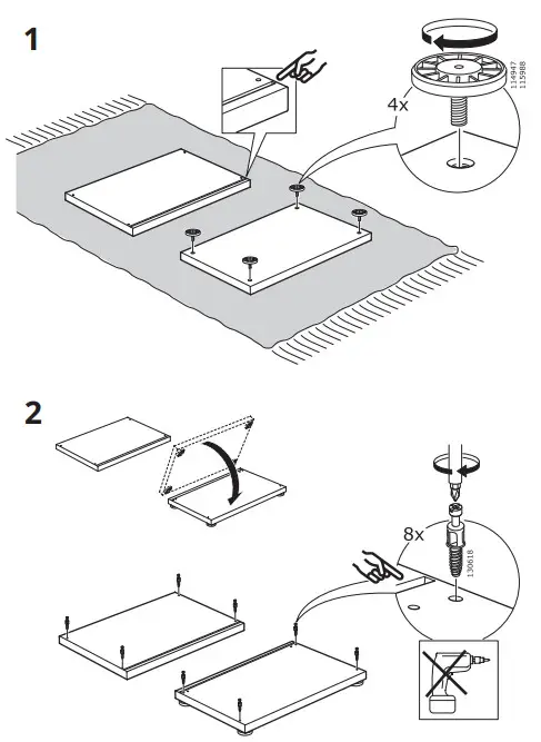 IKEA BESTÅ Storage Combination with Doors - Fig. 2