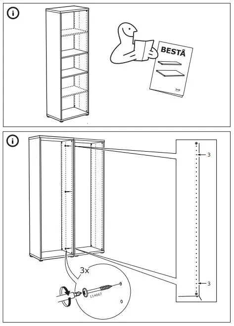 IKEA BESTÅ Storage Combination with Doors - Fig.13