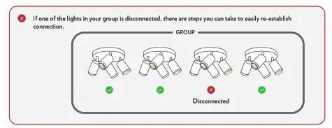 LeonLite Lite Edge 4-Light Smart Ceiling Fixture - fig 25
