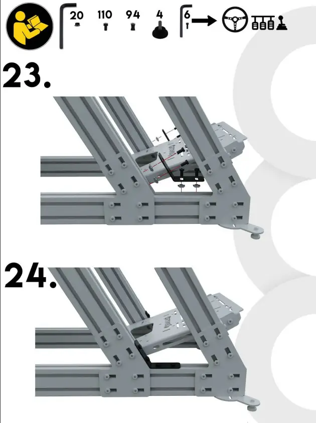 ORTOMBO GTR Pro Sigma Cockpit Racing Simulator - Fig13