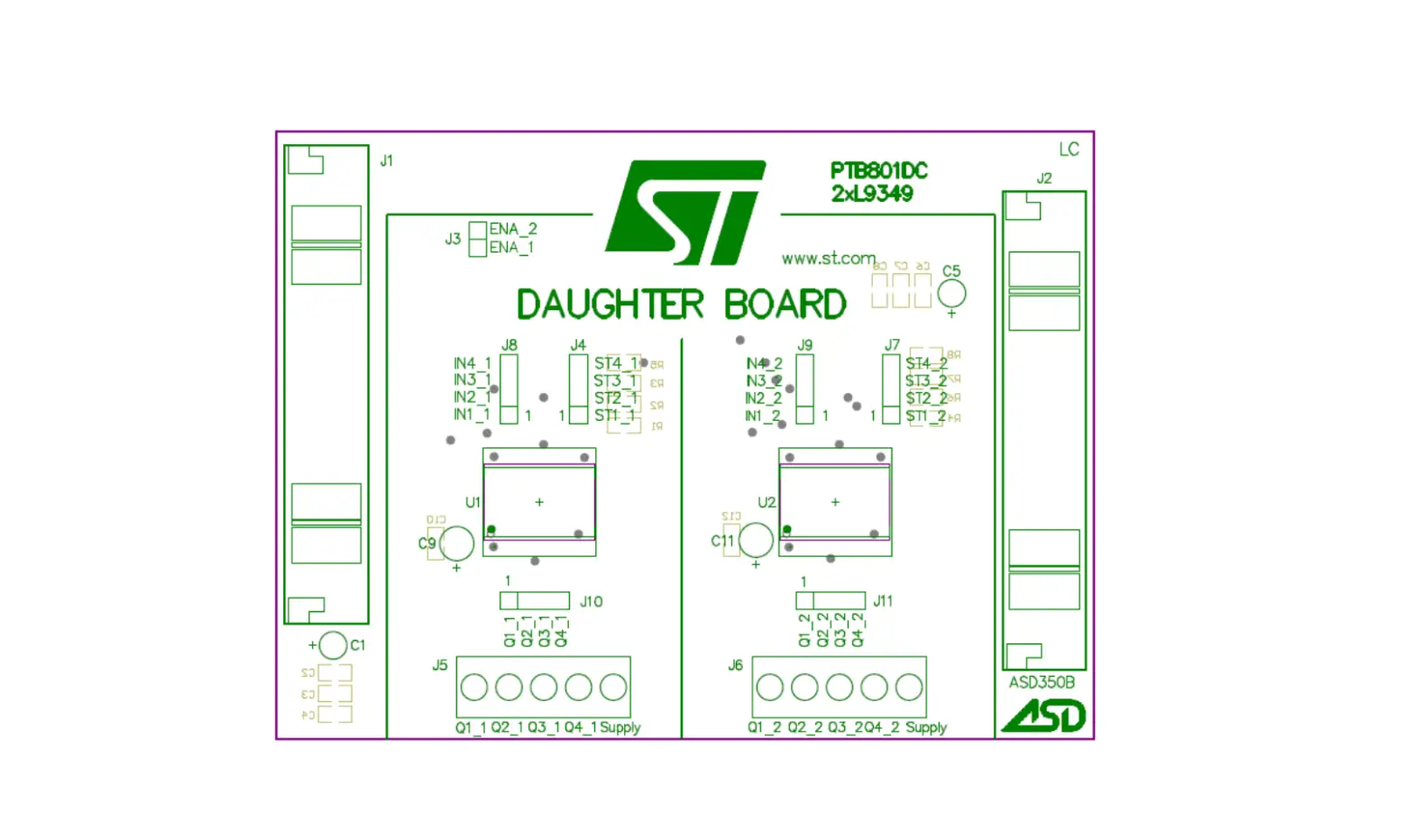 Stmicroelectronics Um0547 Evaluation Board For Abs Valve Drivers System User Manual Stmicroelectronics Um0547 Evaluation Board For Abs Valve Drivers System User Manual