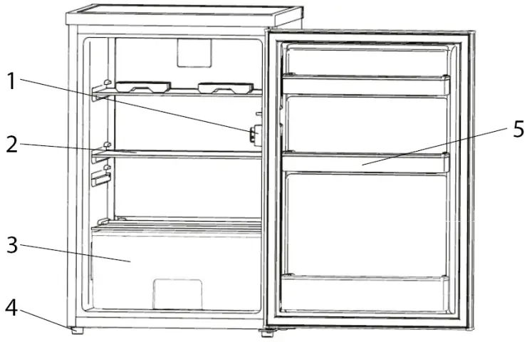 BOMANN VS 2195.1 Household Larder Refrigerator - Featured Image