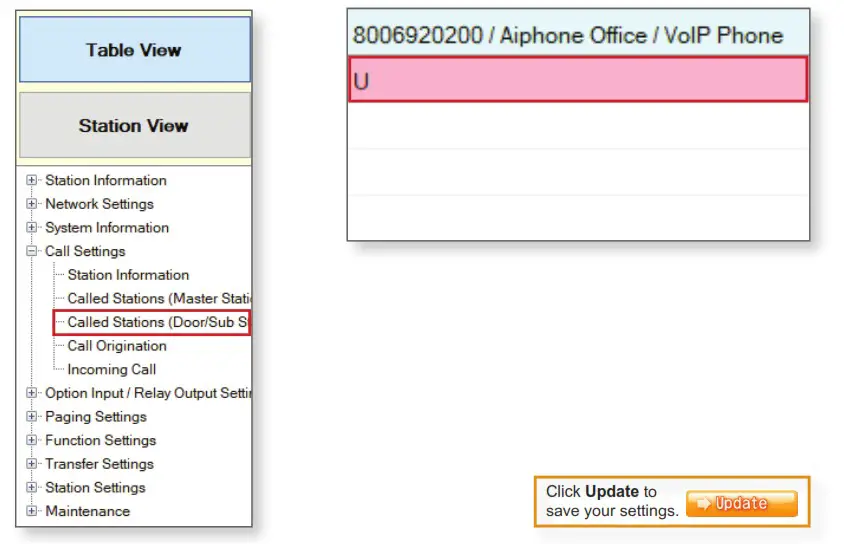 AIPHONE IXW-PBXA IP PBX Adaptor for IX Series Stations - Door
