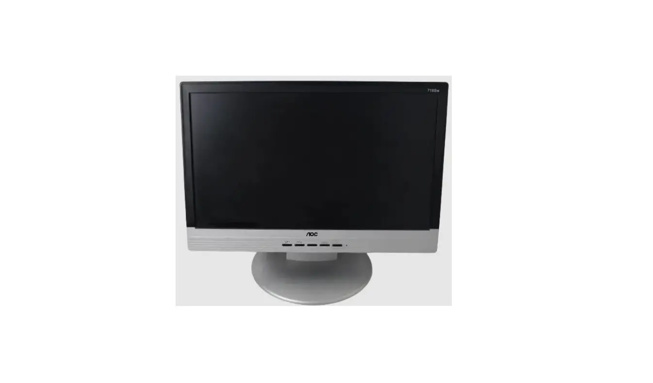 Aoc 716sw 17-inch Widescreen Lcd Monitor Service Manual