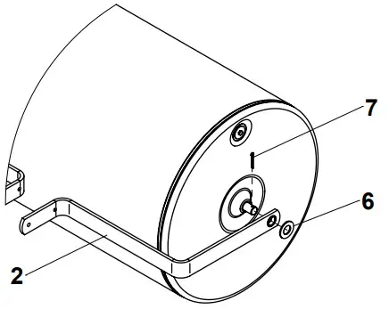 OHIO STEEL INDUSTRIES 10T 24x36 Lawn Roller - fig 2