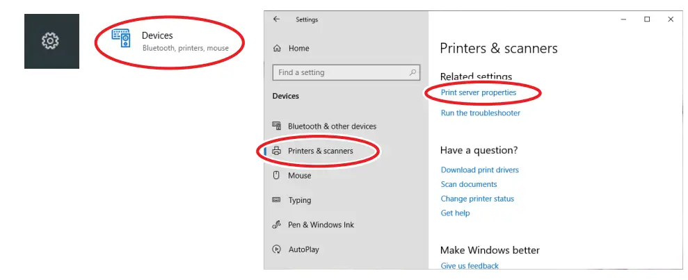 STAR MICRONICS Recovery Document for Windows Update - Start menu2