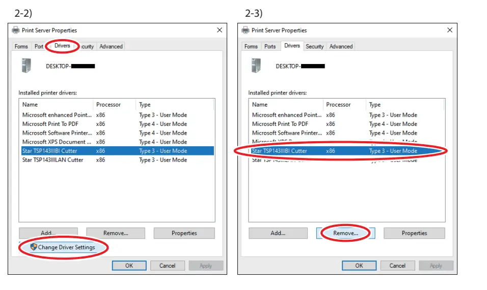 STAR MICRONICS Recovery Document for Windows Update - Start menu3