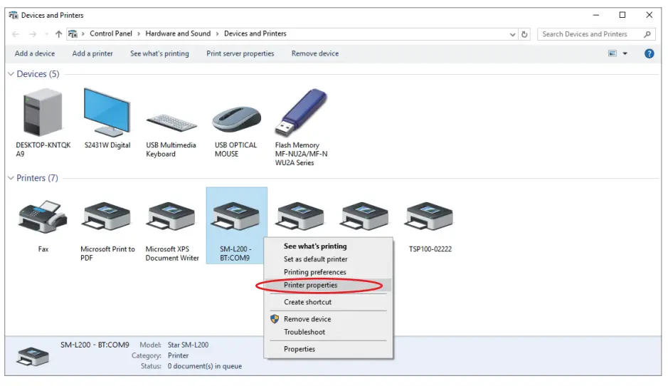 STAR MICRONICS Recovery Document for Windows Update - fig1