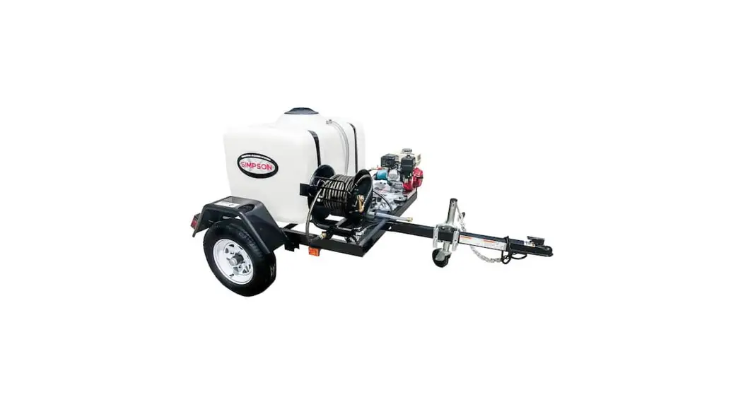 Simpson 7112881 Cold Water Pressure Washer Trailer User Manual Simpson 7112881 Cold Water Pressure Washer Trailer User Manual