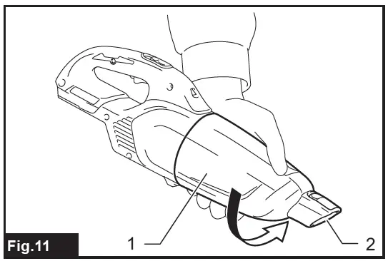 makita DCL283F Cordless Cleaner-fig-11